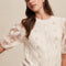 Beige Knit Top