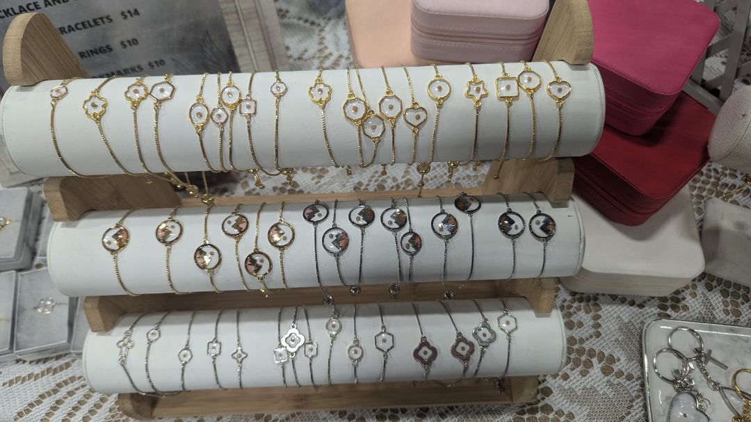 Simply SuSu Designs Mustard Seed slider chain bracelet
