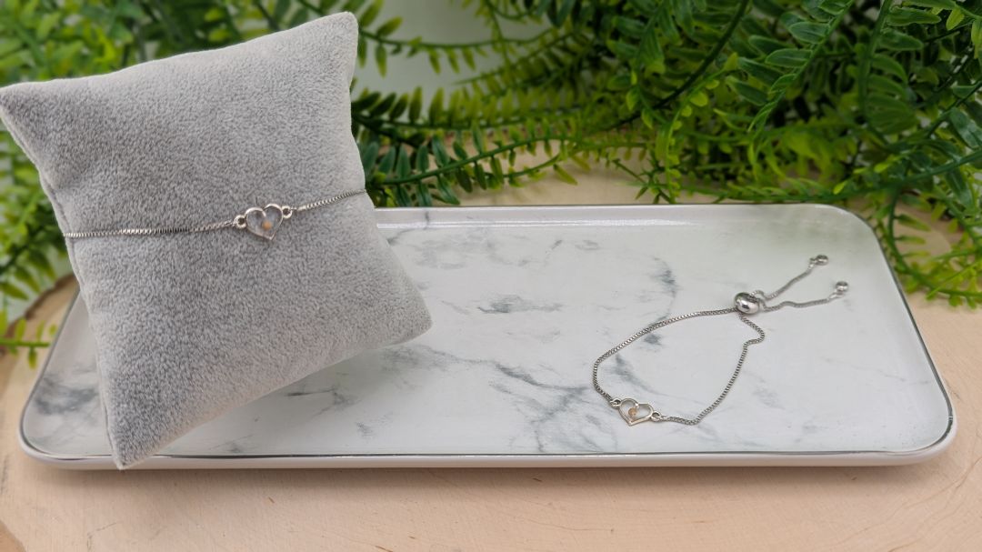 Simply SuSu Designs Mustard Seed slider chain bracelet