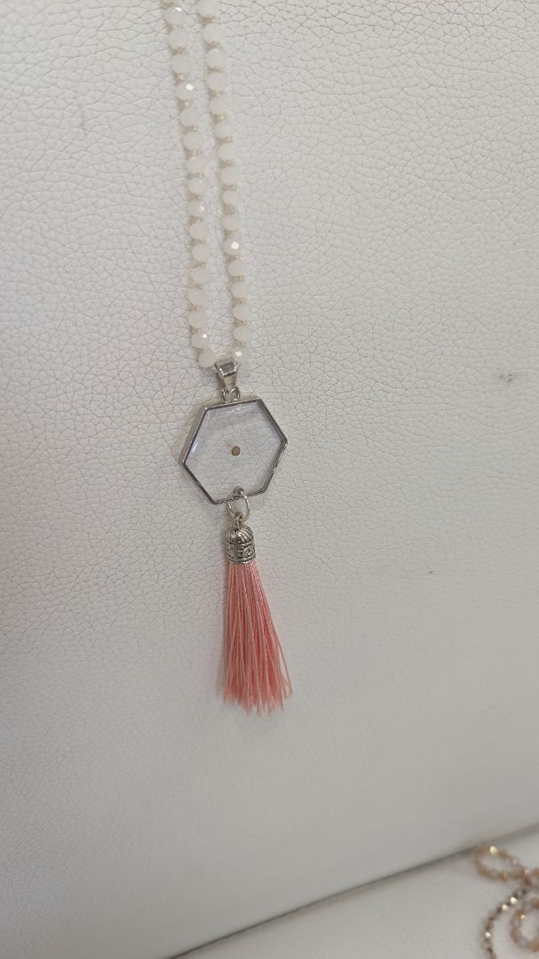 Simply SuSu Designs Mustard Seed beaded necklace