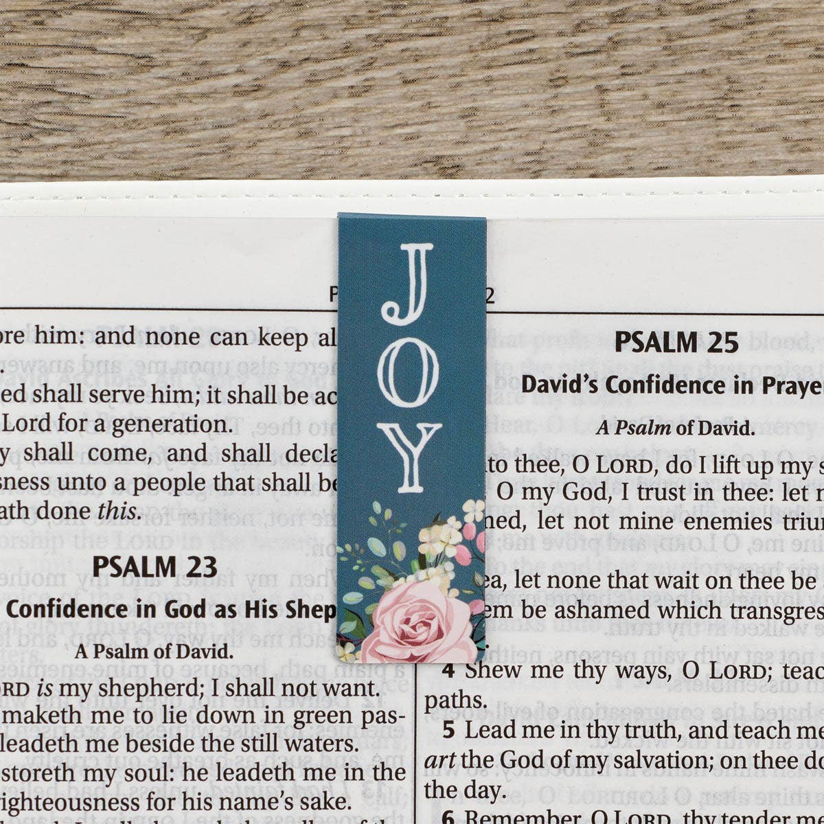Christian Art Gifts - Magnetic Bookmark Set That Joy May Be In You John 15:11