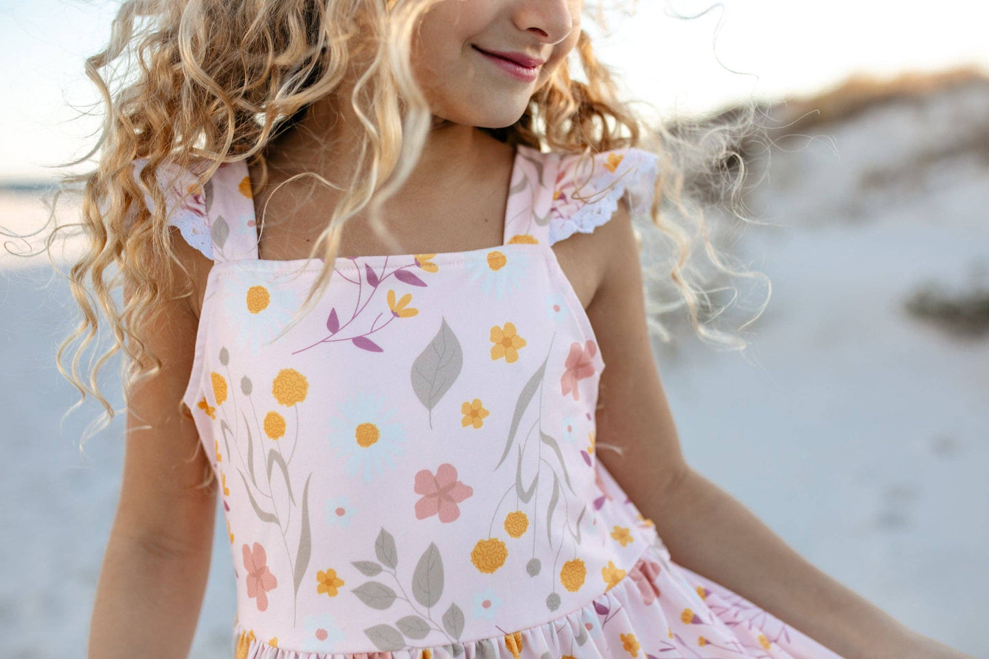Wren & James - Floral Double Tiered Dress