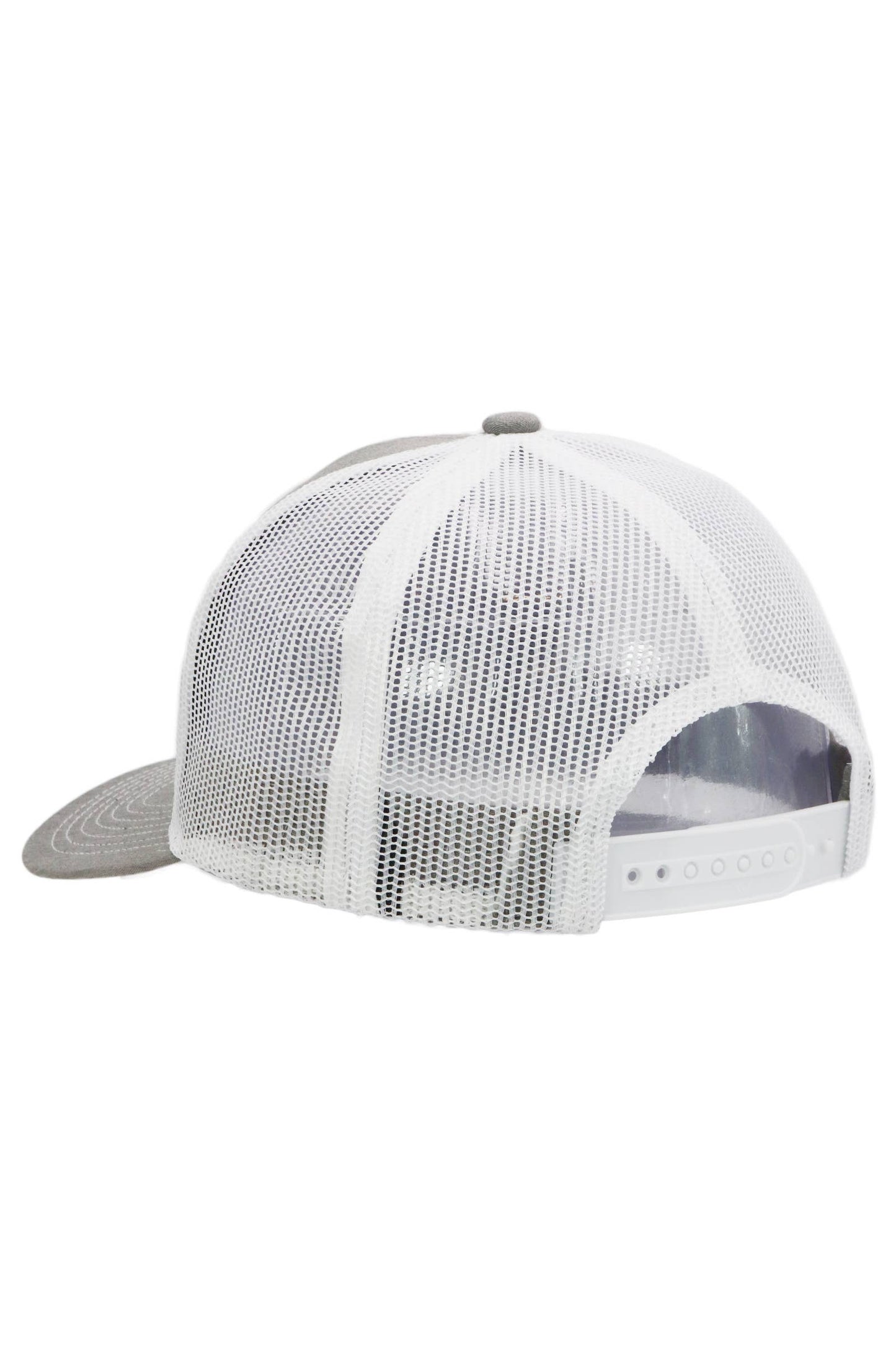 Cap Zone - Police Blue Line American Flag Mesh Trucker Hat