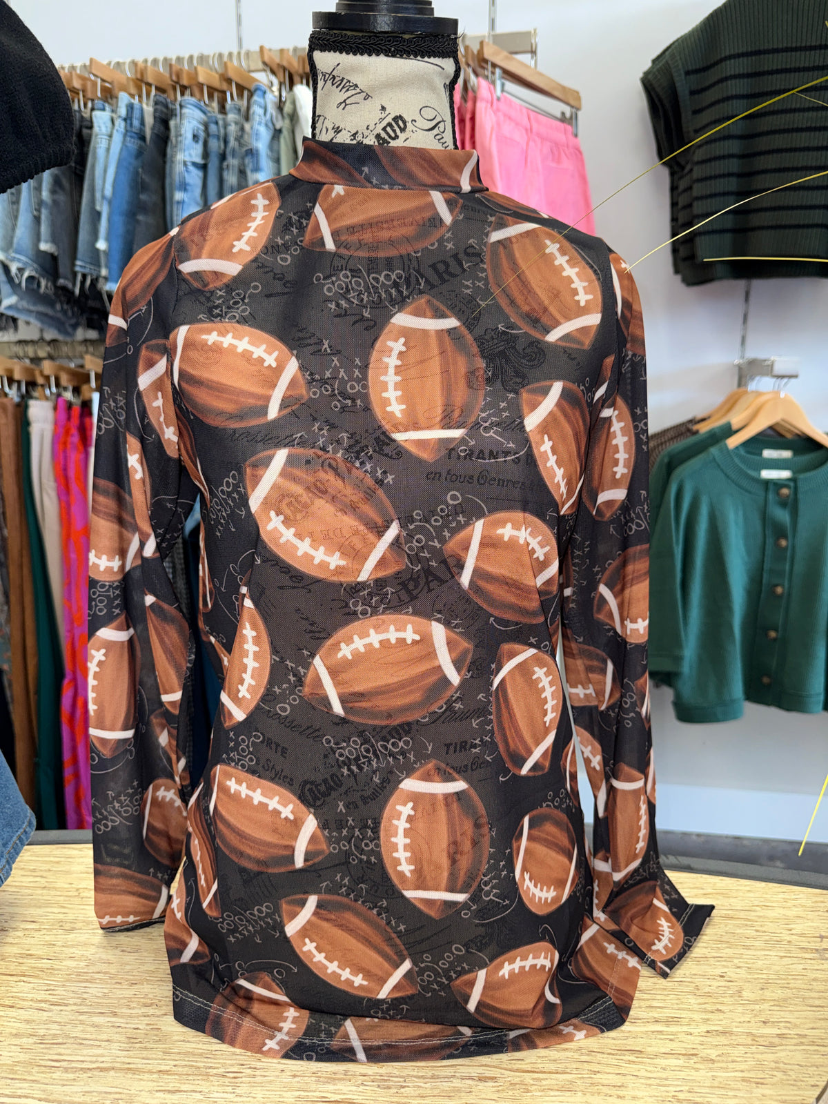 Football shear undershirt