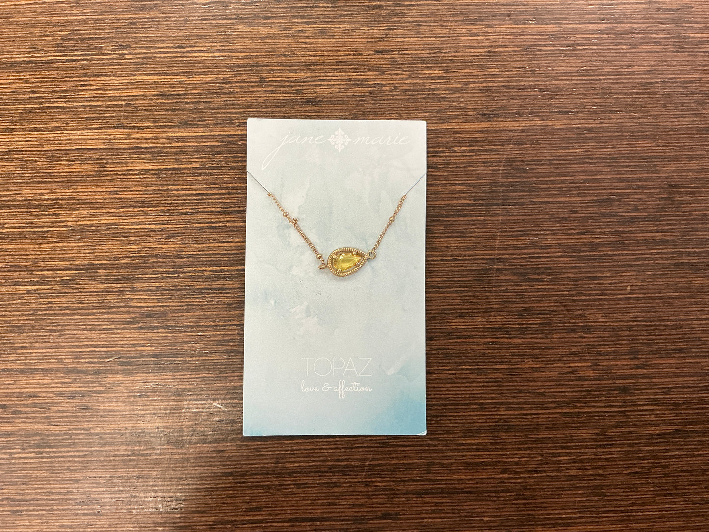 Topaz Necklace