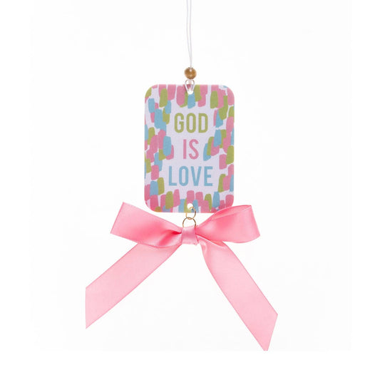 God Is Love Air Freshener