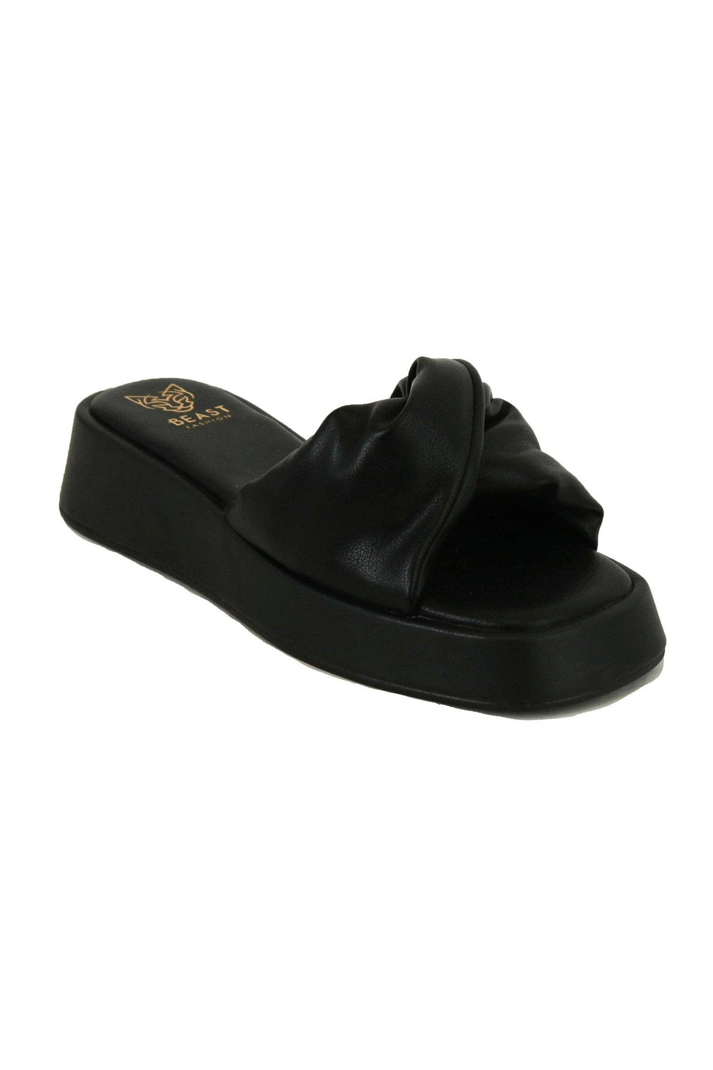 BEAST FASHION - CAMILA-06 Platform Slide Sandals