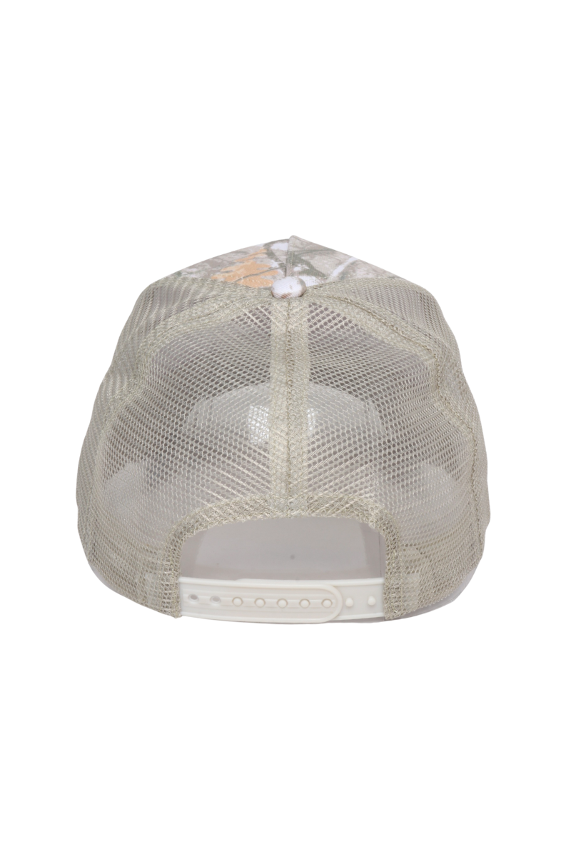 David And Young - Camo Woods Print Mesh Back Trucker Cap
