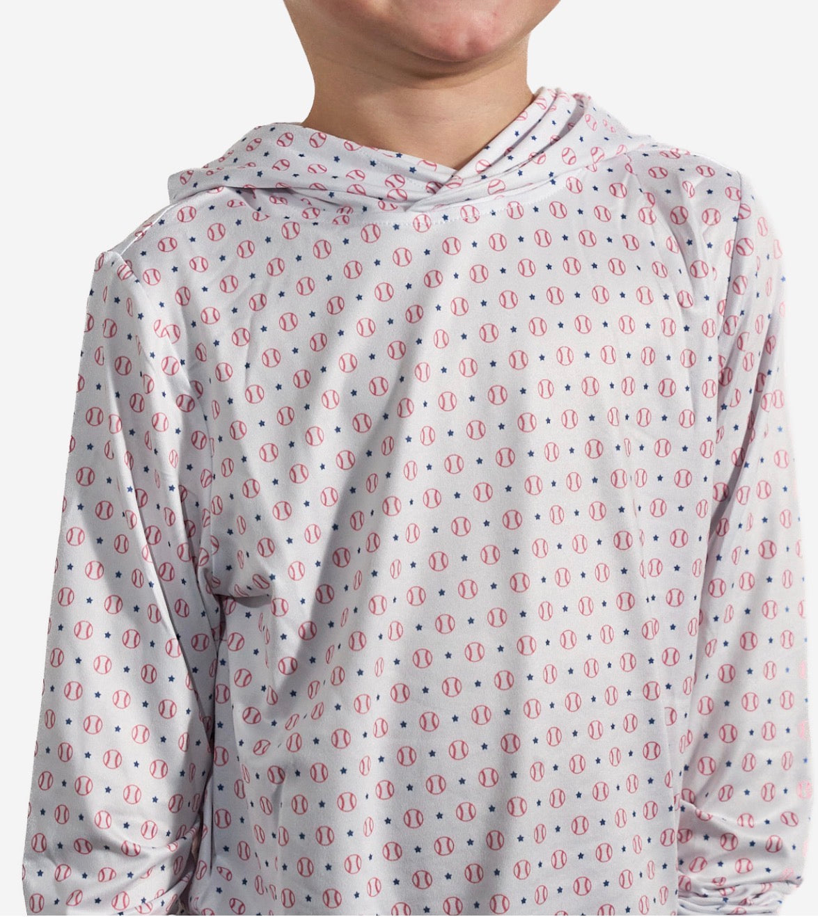 youth performance hoodie baseball