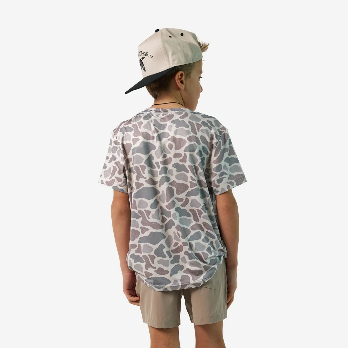 Burlebo Youth Go To Tee - Classic Deer Camo