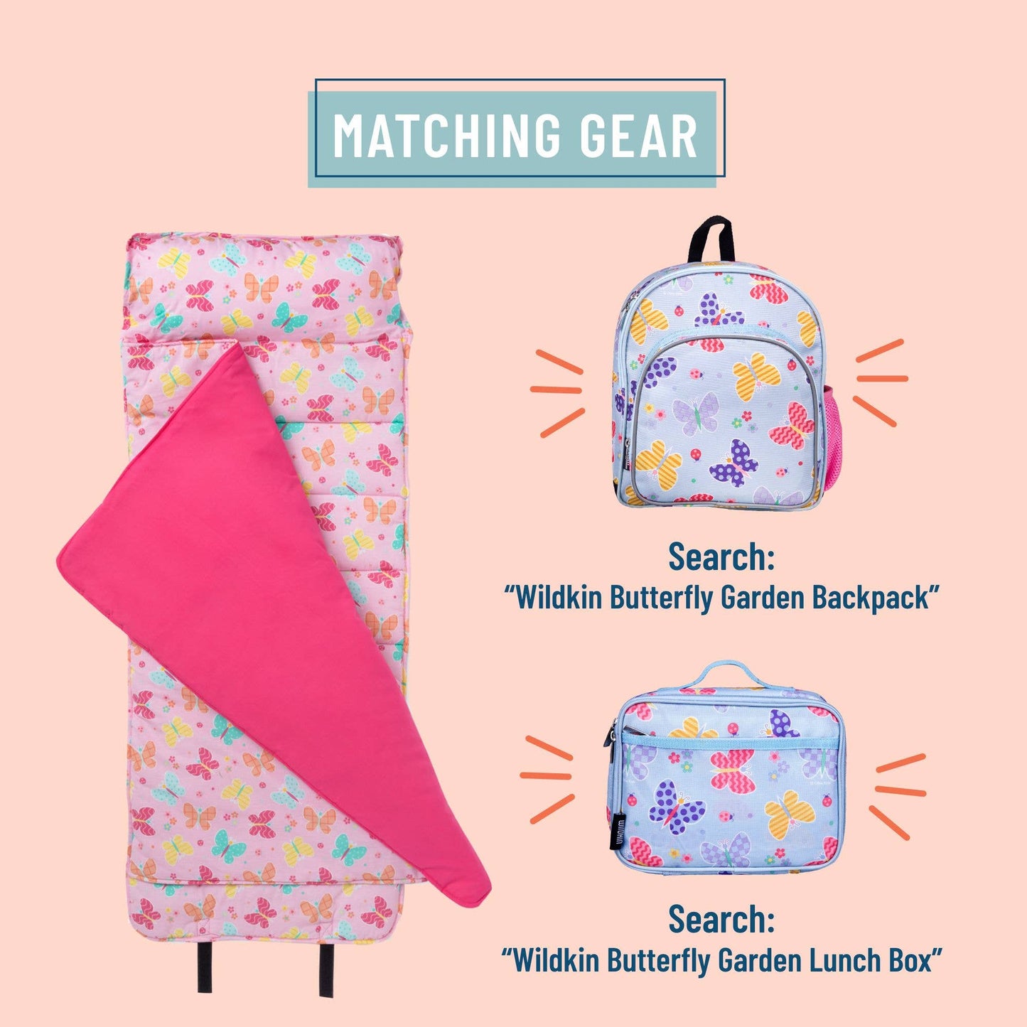 Wildkin - Butterfly Garden Original Nap Mat