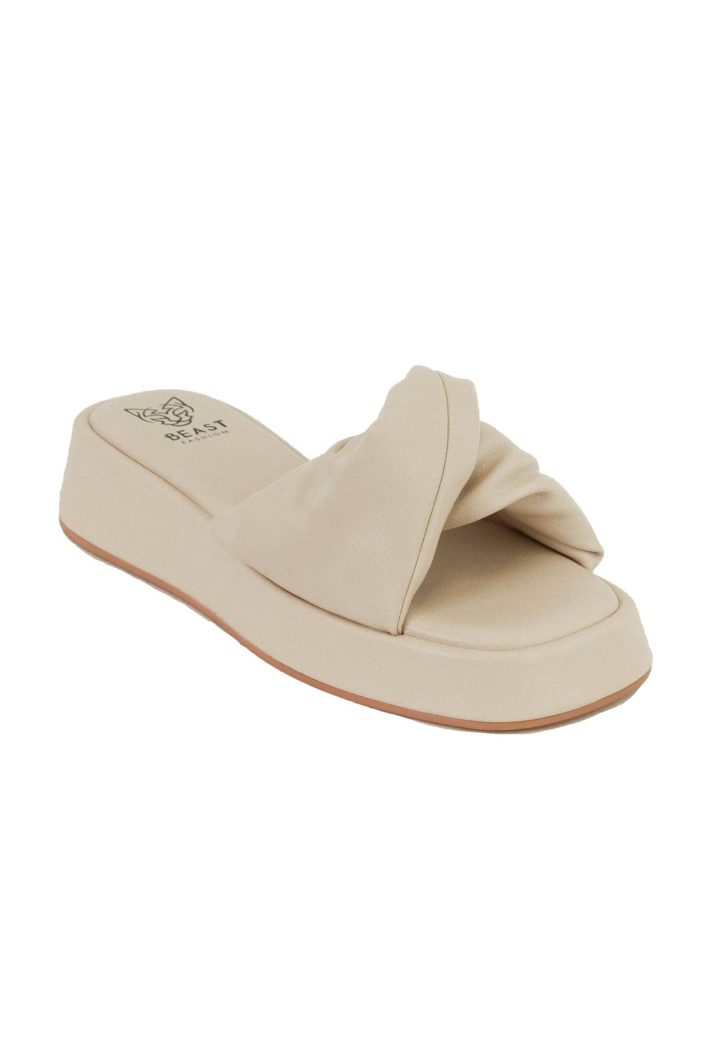 BEAST FASHION - CAMILA-06 Platform Slide Sandals