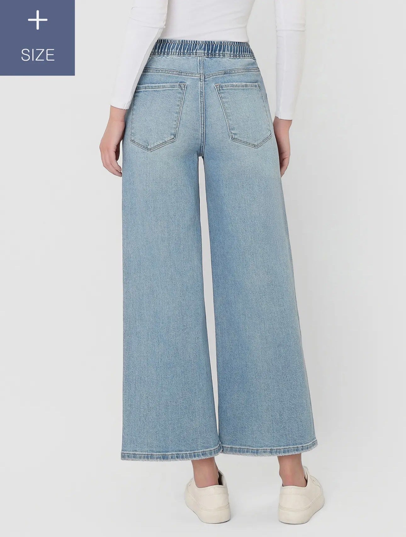 The Shimmer Shack Lovervet Wide Leg Jeans