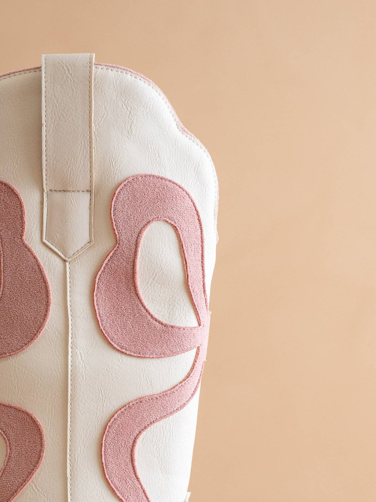 OASIS SOCIETY - The Bowie | Pink Western Boot with Pink Inlay