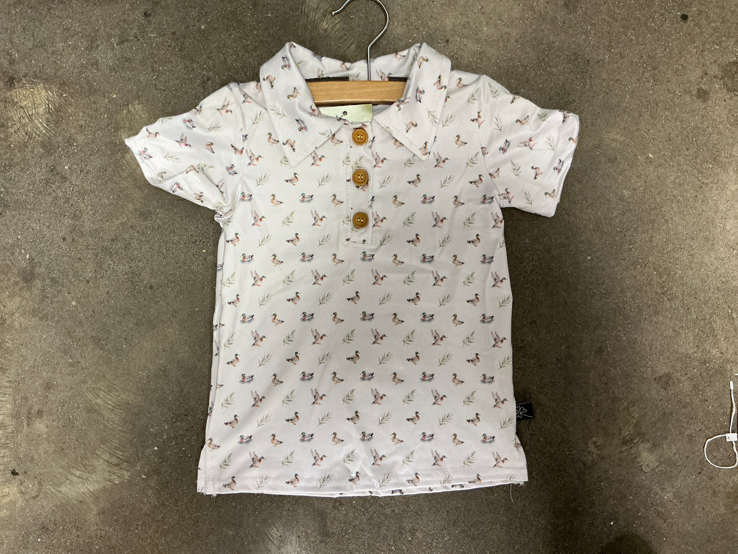 Drake Duck Boy Collar Shirt