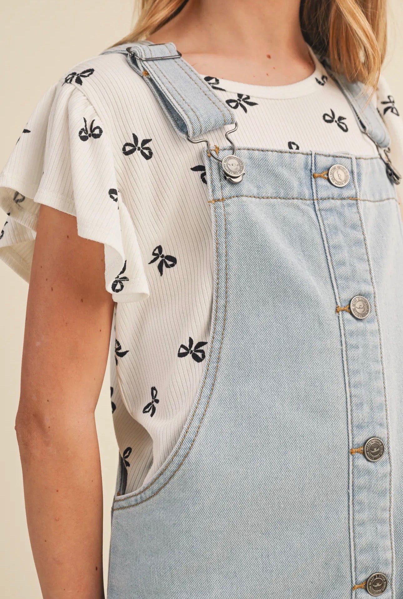 The Shimmer Shack Tween Everyday Denim Jumper
