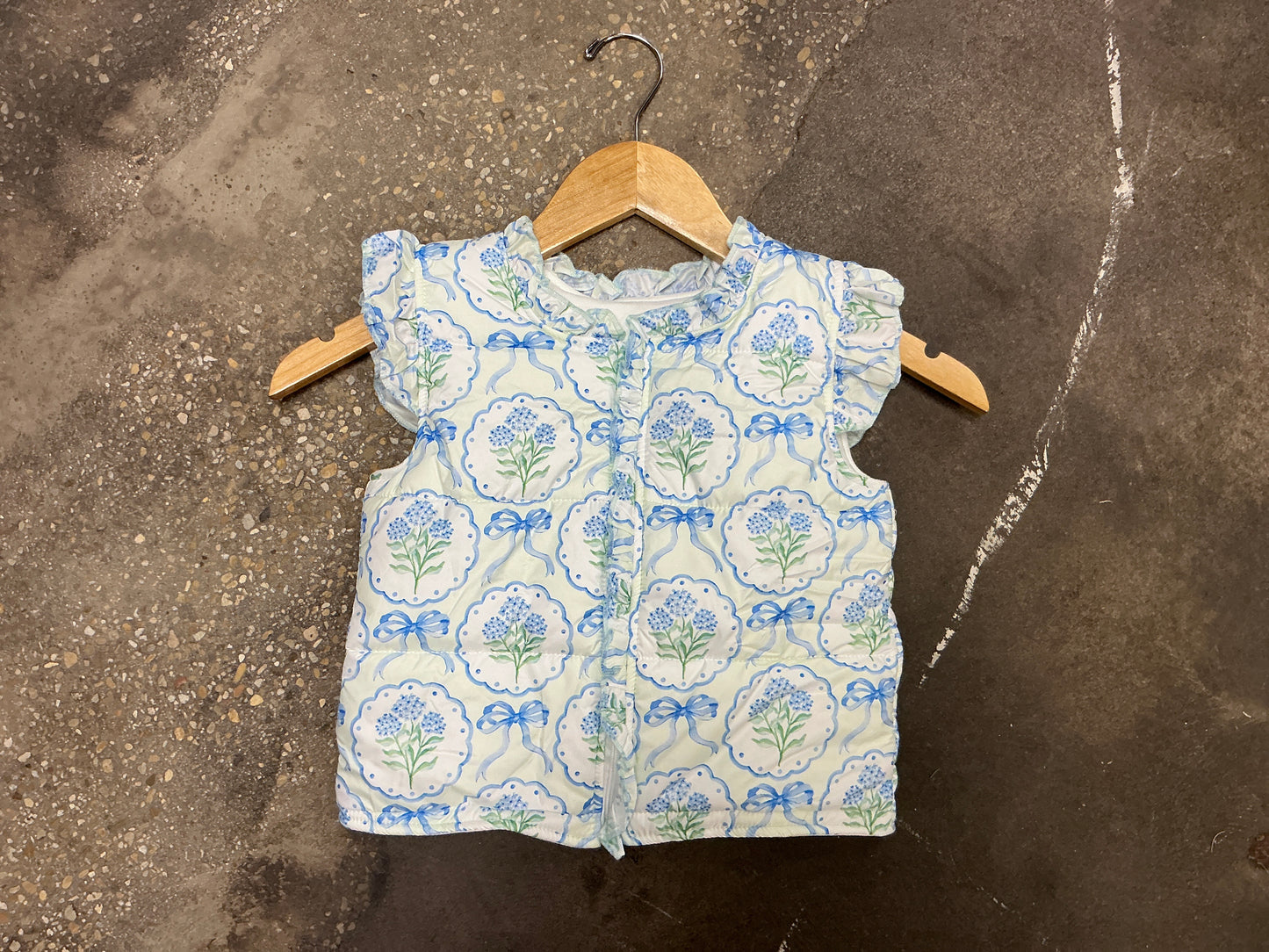 Hydrangea Girls Vest