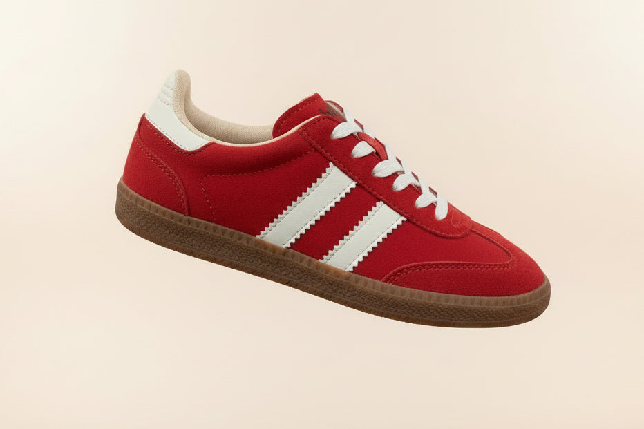 Corkys Heads Up Red Sneakers