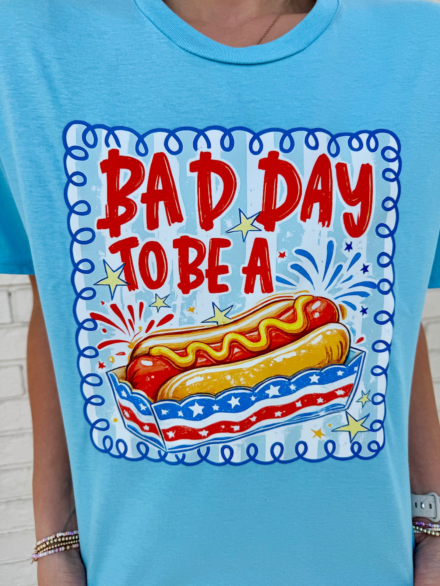 Bad day to be a hotdog tshirt