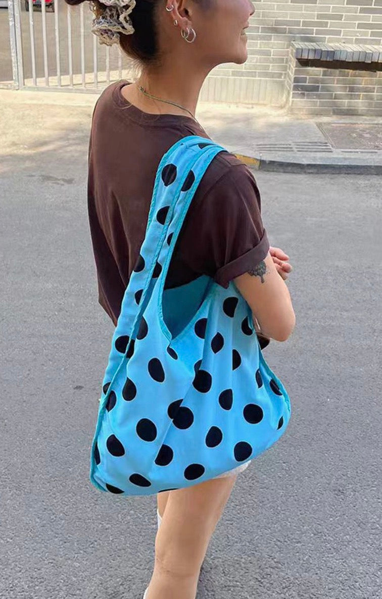 Polka Dot Tote Bag