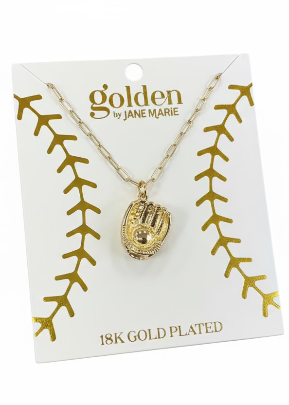 Baseball mit necklace