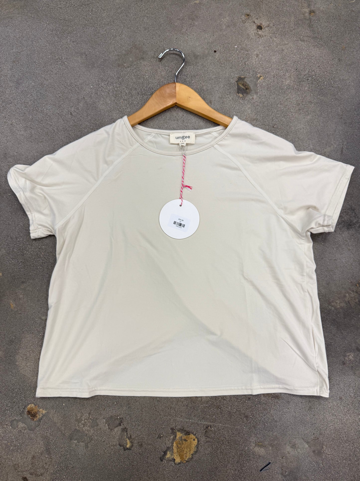 sand soft open back top