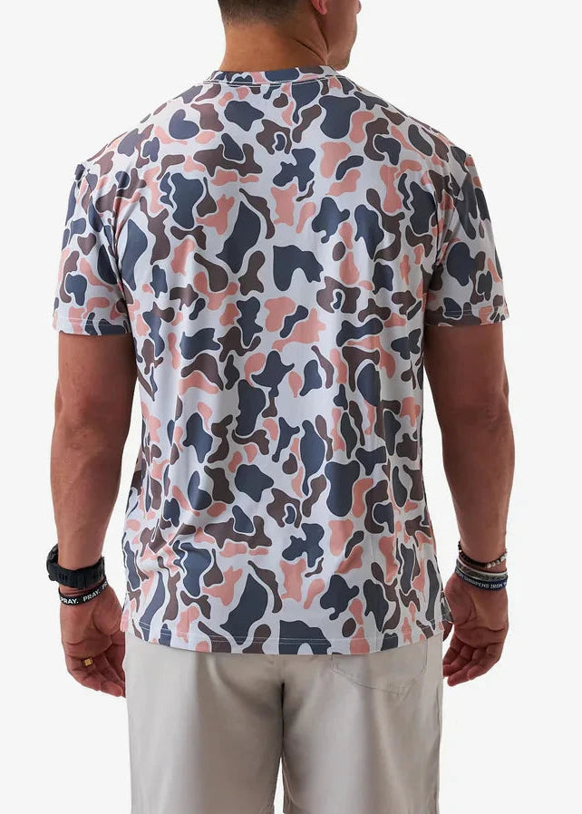 Burlebo Go To Tee - Vintage Camo