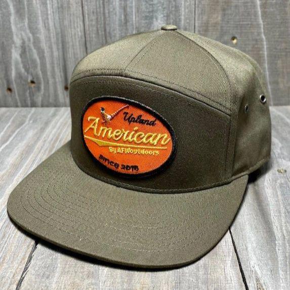 7 Panel Upland Patch All Loden Cap