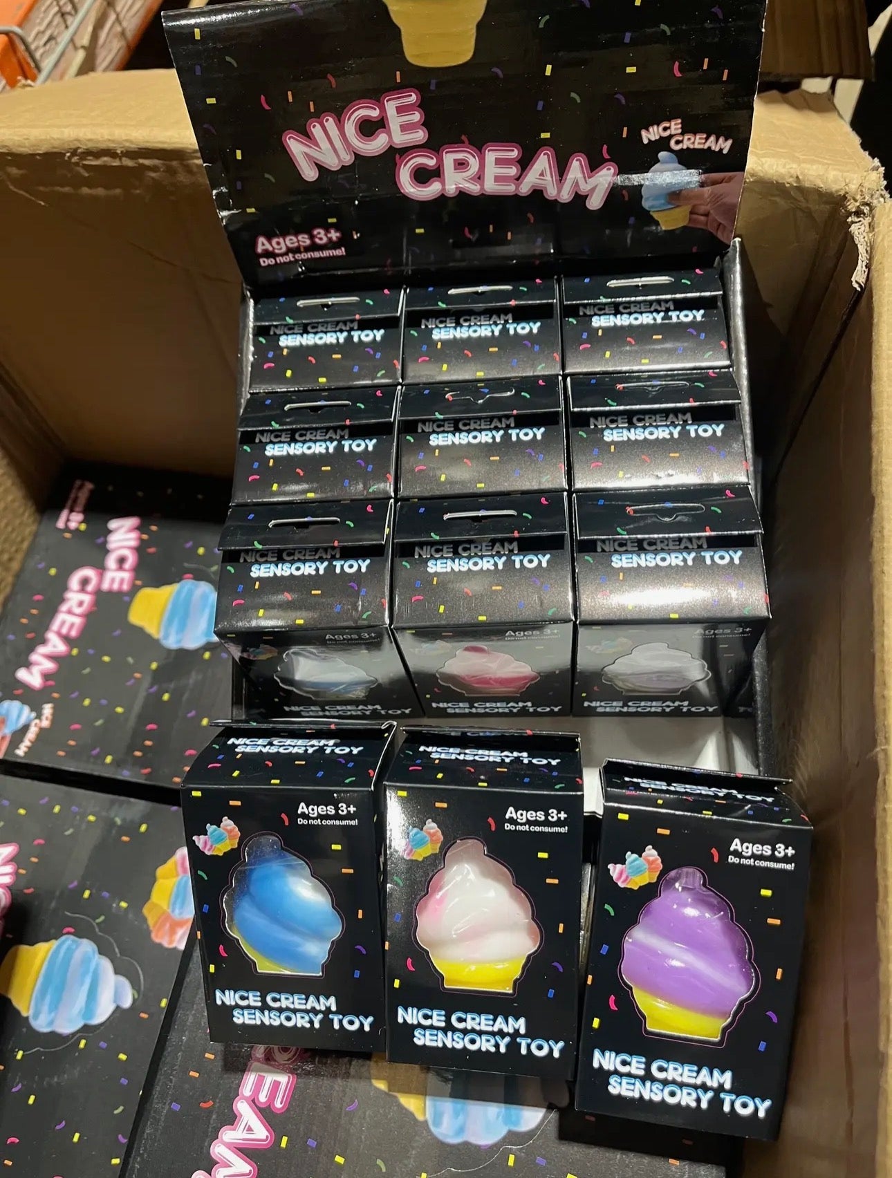 The Shimmer Shack Squishy Icecream Cone