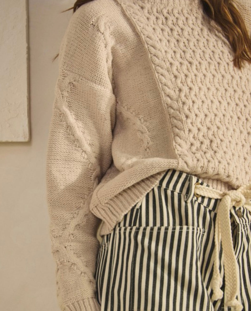 Classic Knit Pattern Sweater