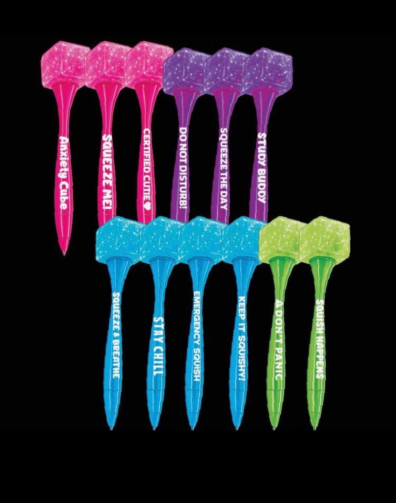 The Shimmer Shack Fun Doh Cube Desk Pop Pen