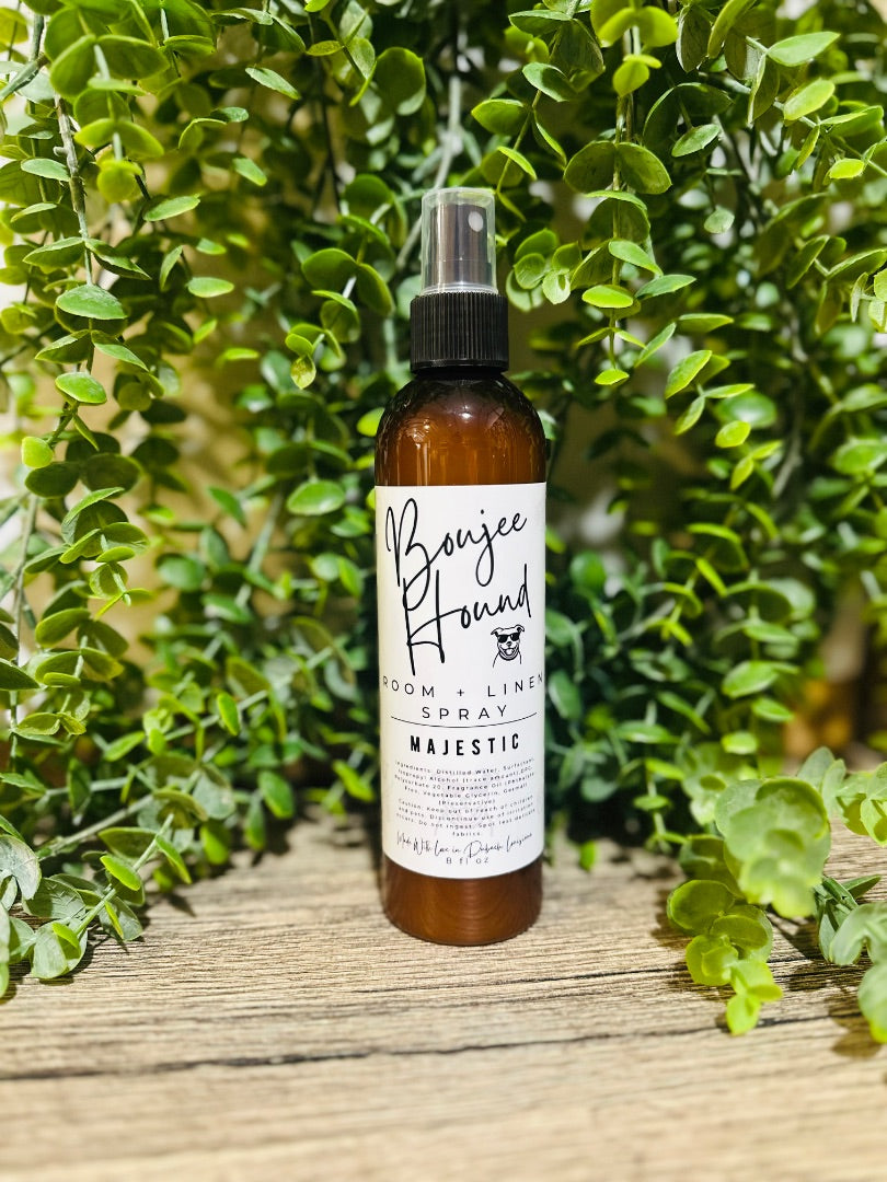 Boujee Hound Room + Linen Spray- Majestic