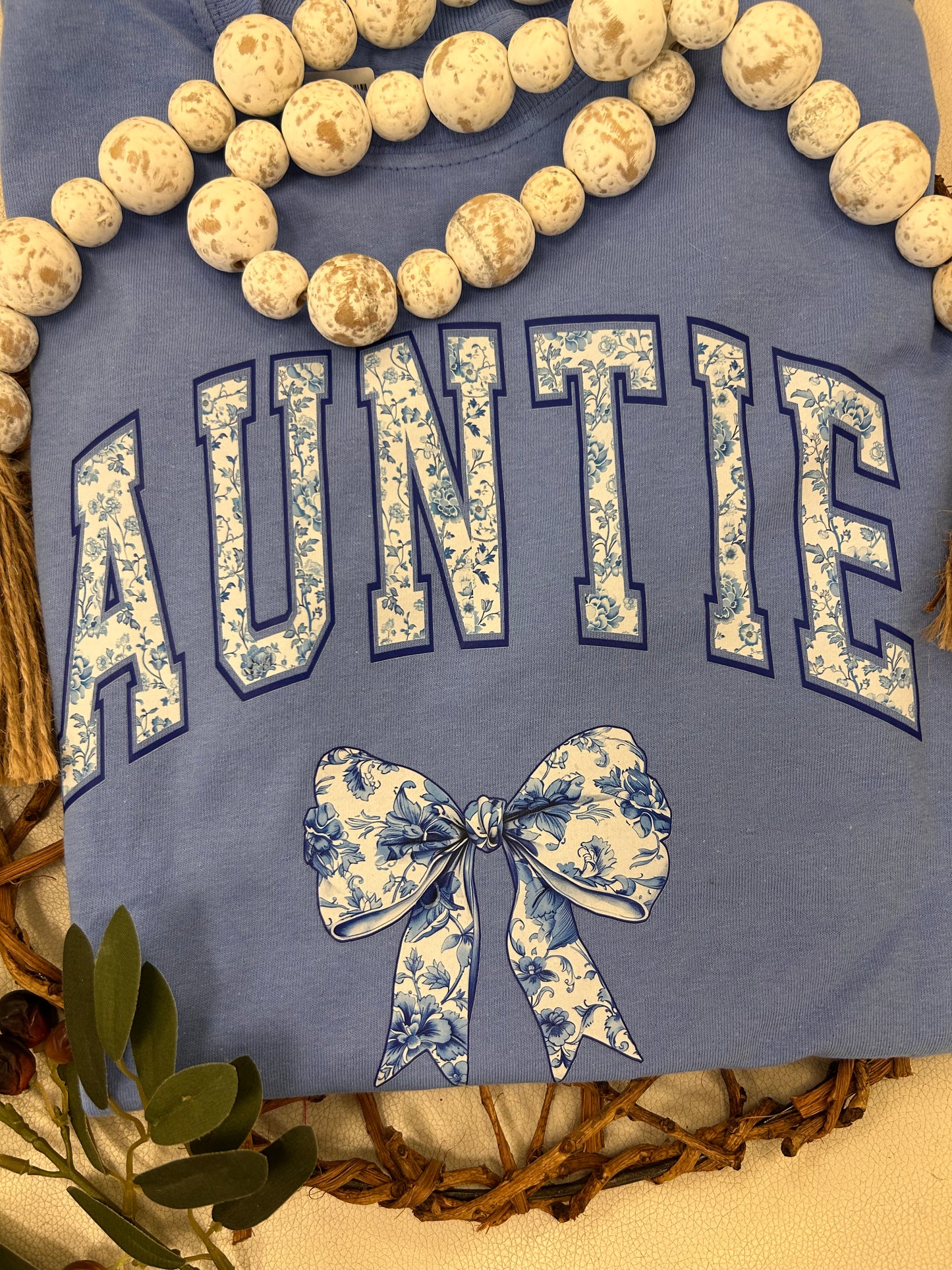 Floral Auntie T-Shirt