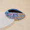 Blue Sequin Headband