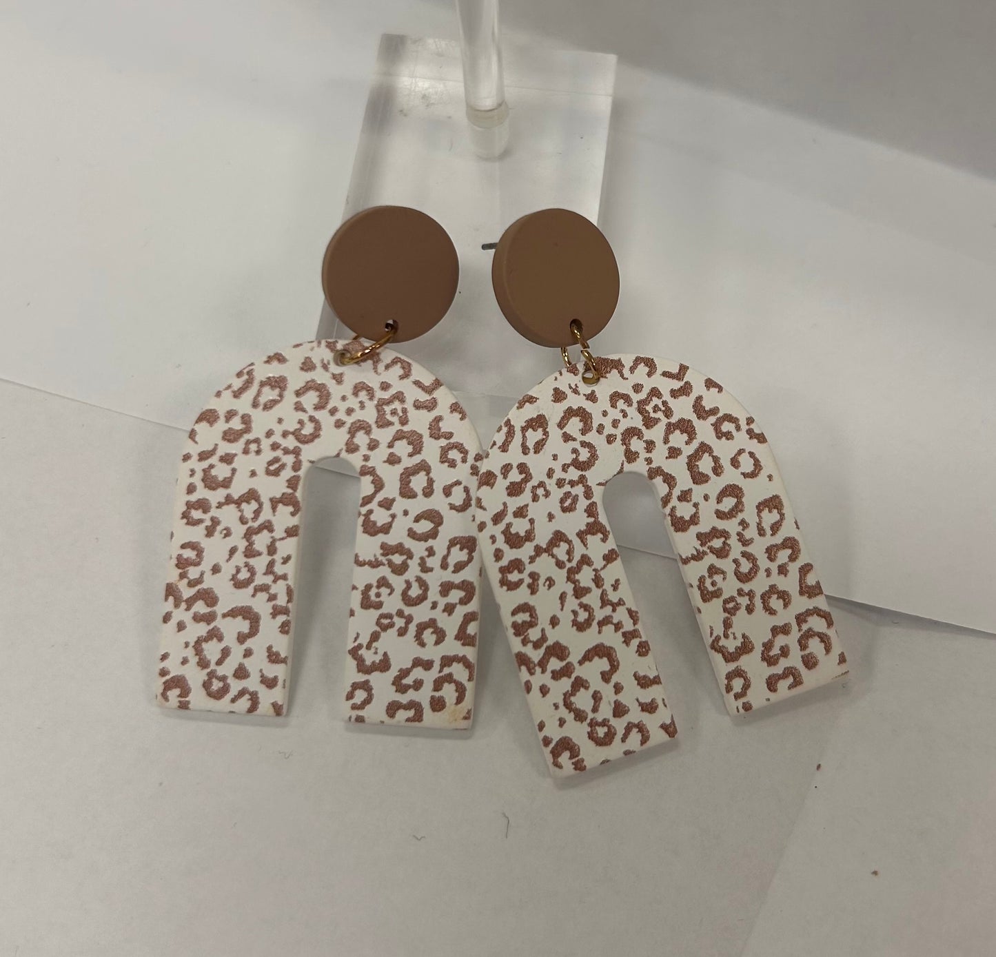Leopard Print Earrings