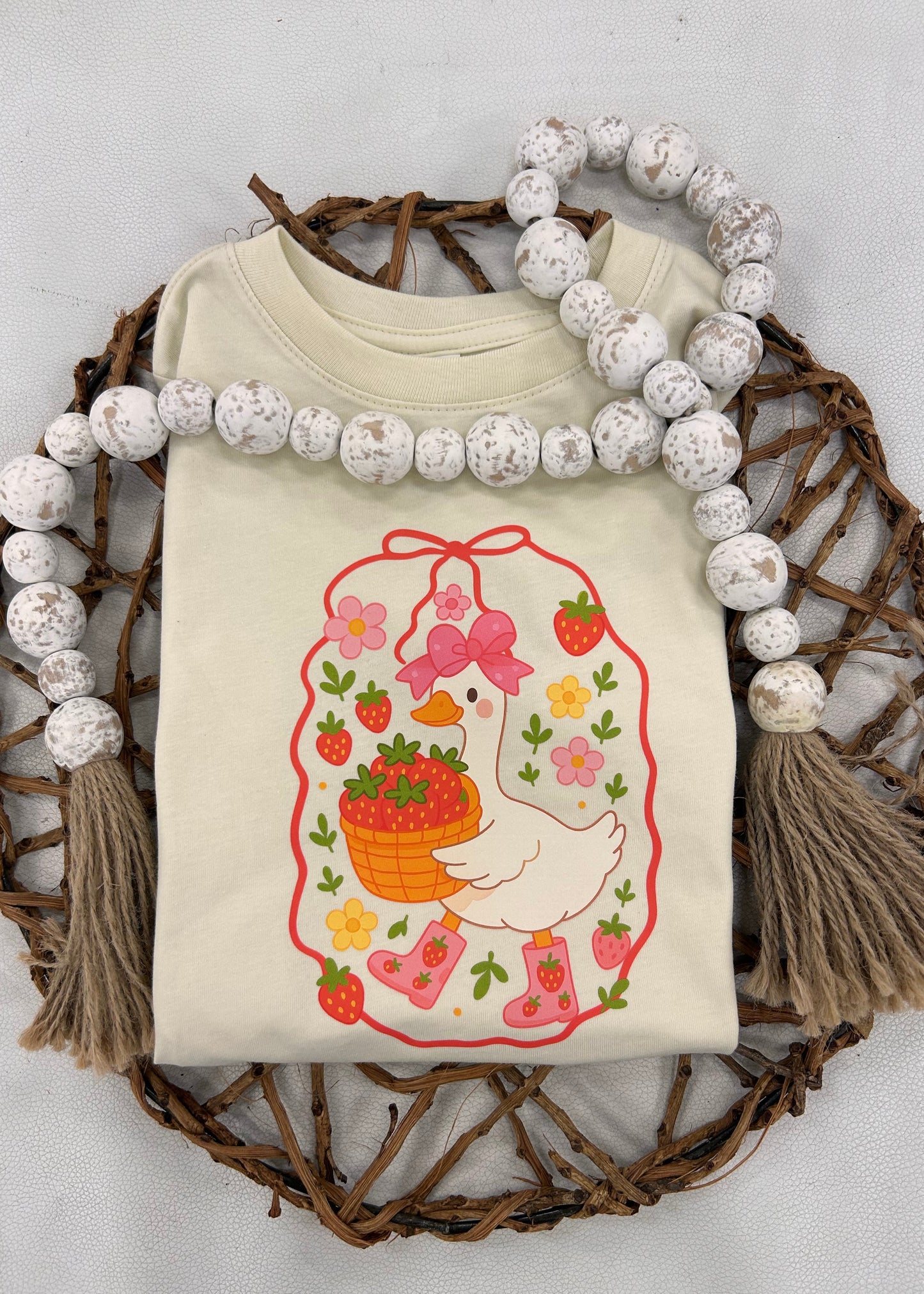 Kids Strawberry Goose T-Shirt