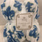 Blue Fleur de Lis Throw Blanket