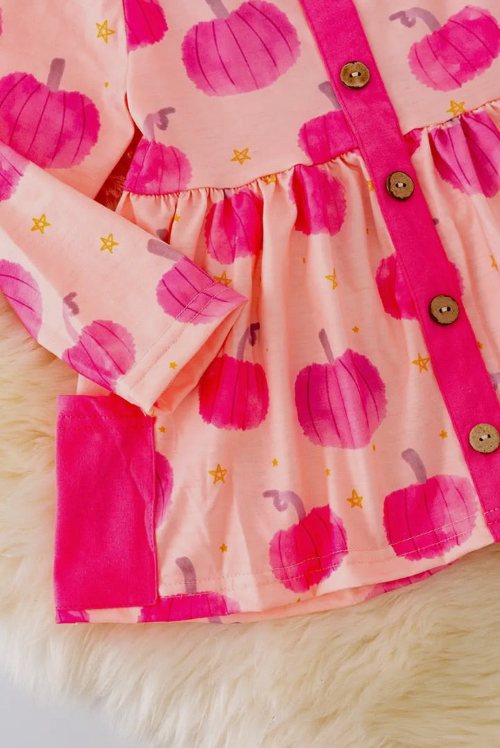 The Shimmer Shack Pumpkin Tunic and Leggings Set