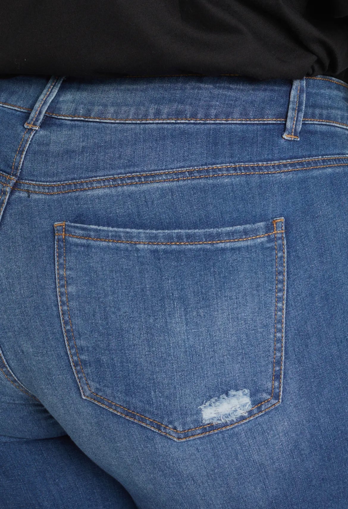 Denim EnJean PLUS High Rise Destructed Ankle Skinny, 2X
