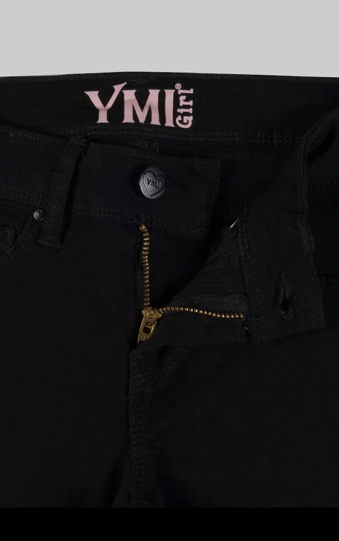 The Shimmer Shack Girls High Rise Basic Ankle Skinnies