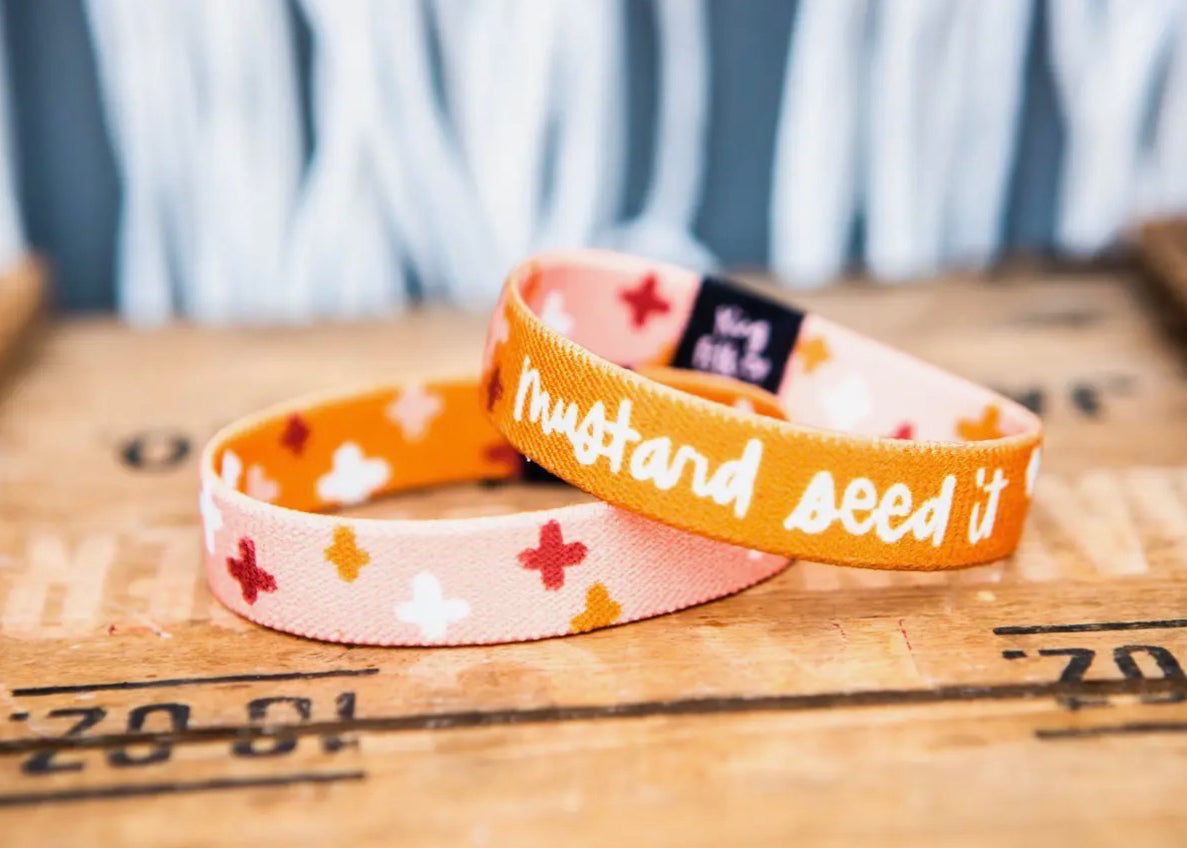 The Shimmer Shack Reversible Faith Bracelets