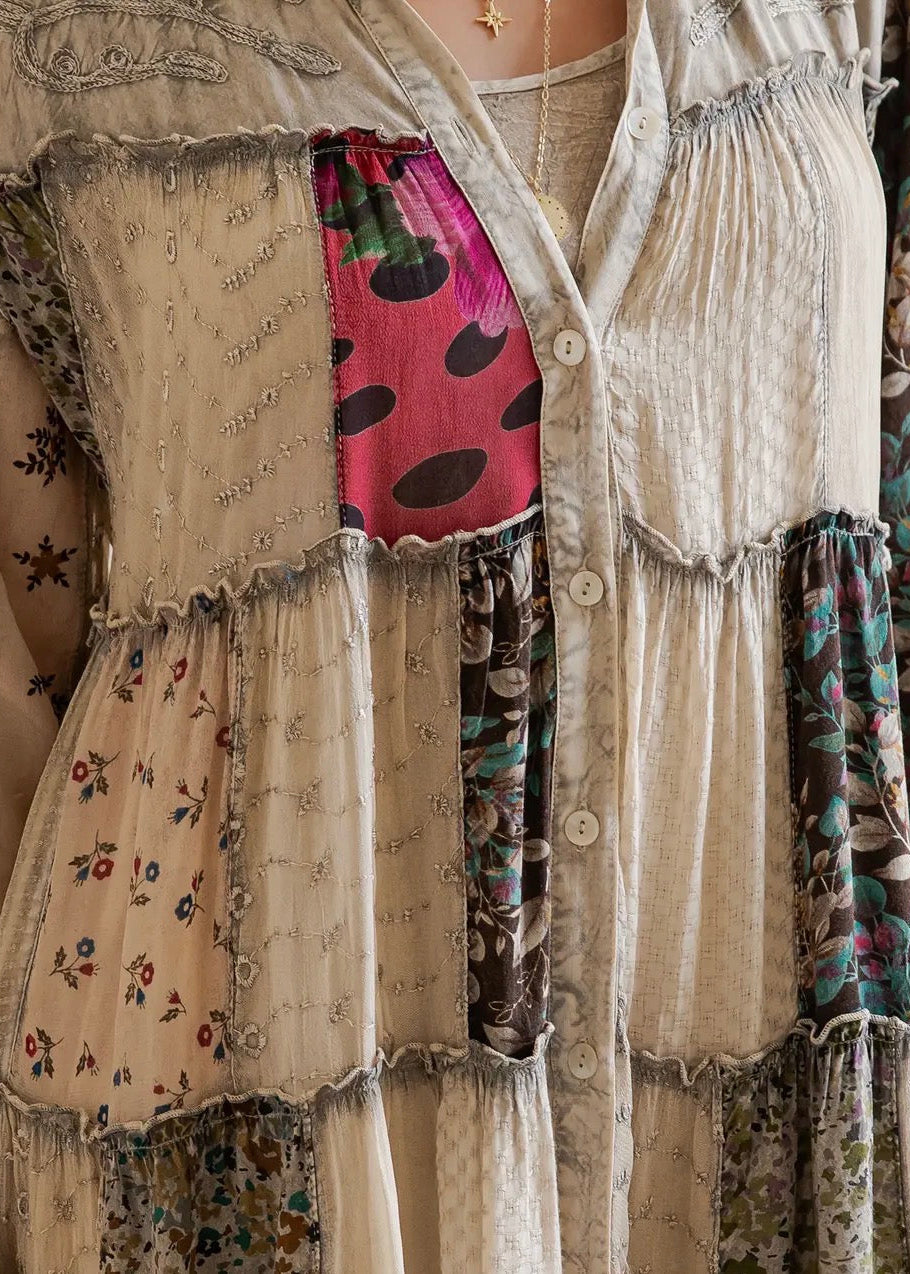 The Shimmer Shack Young threads boho Dress