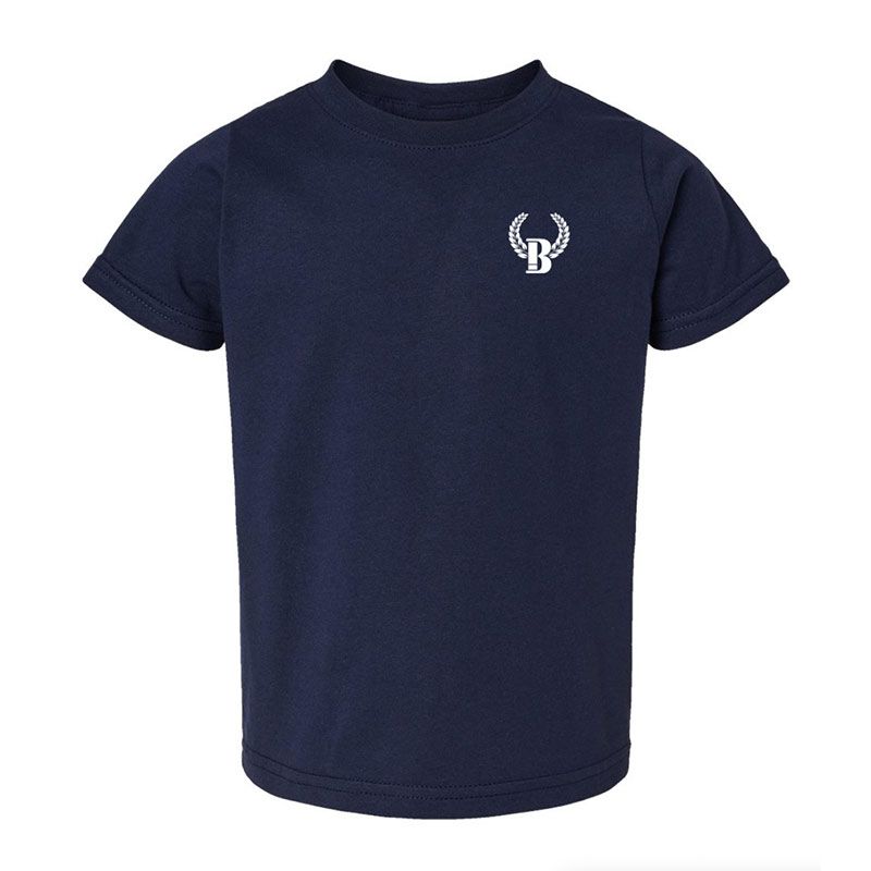 Navy Buck Shot Apparel Kids Blue Crab Short Sleeve T-shirt, {{Size}{{Sku}}