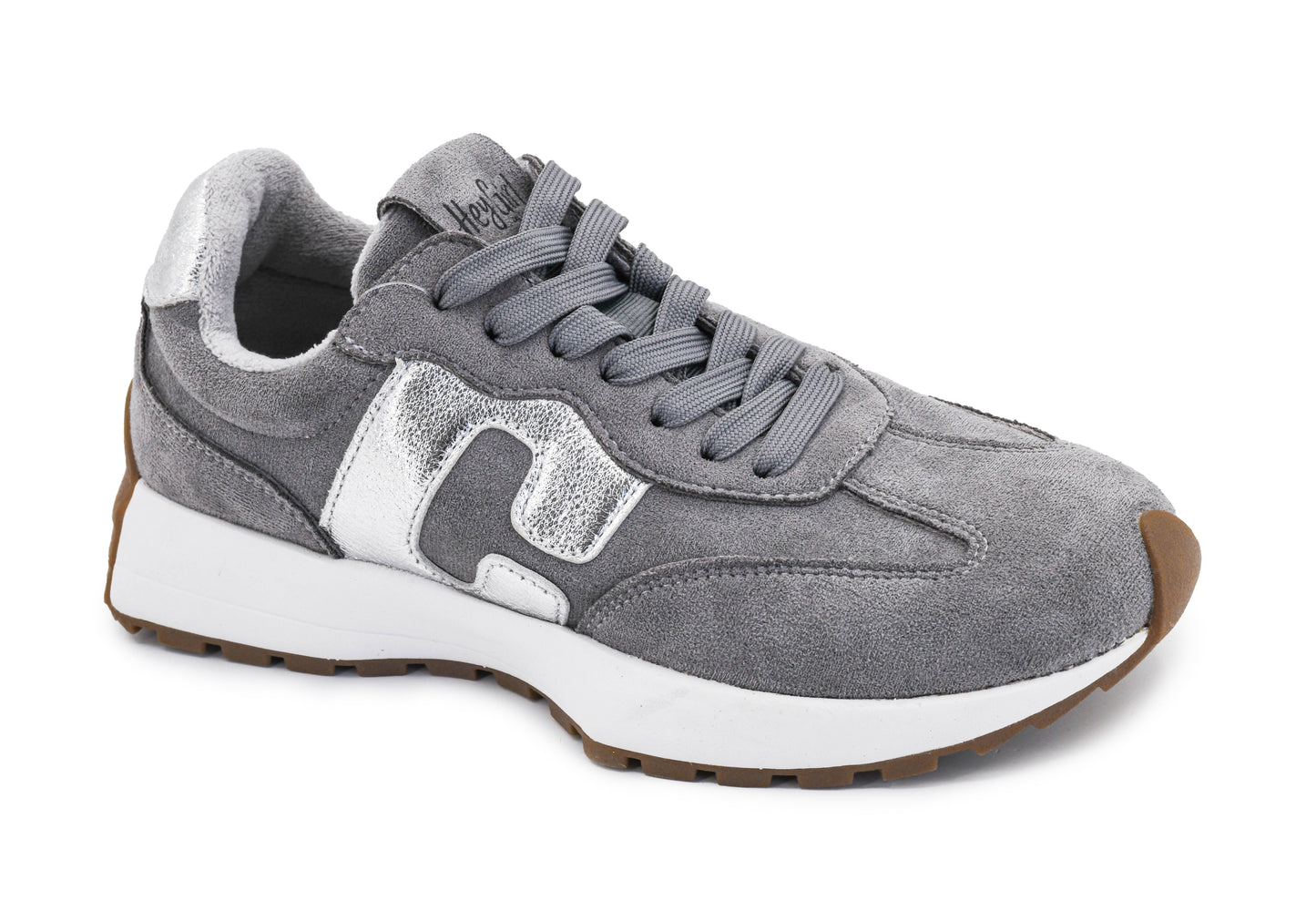 Corky's No Prob Grey Faux Suede shoes