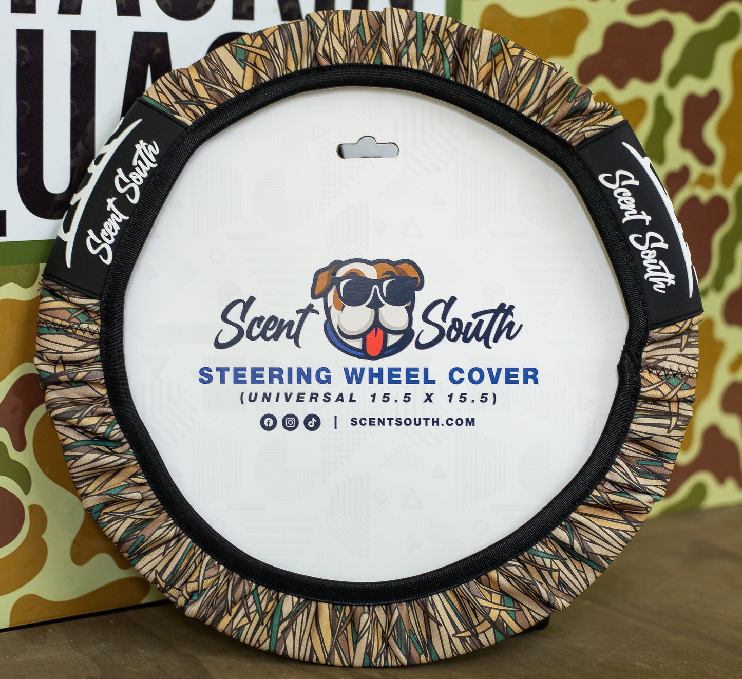 Scent South - Shadowgrass - Steering wheel cover