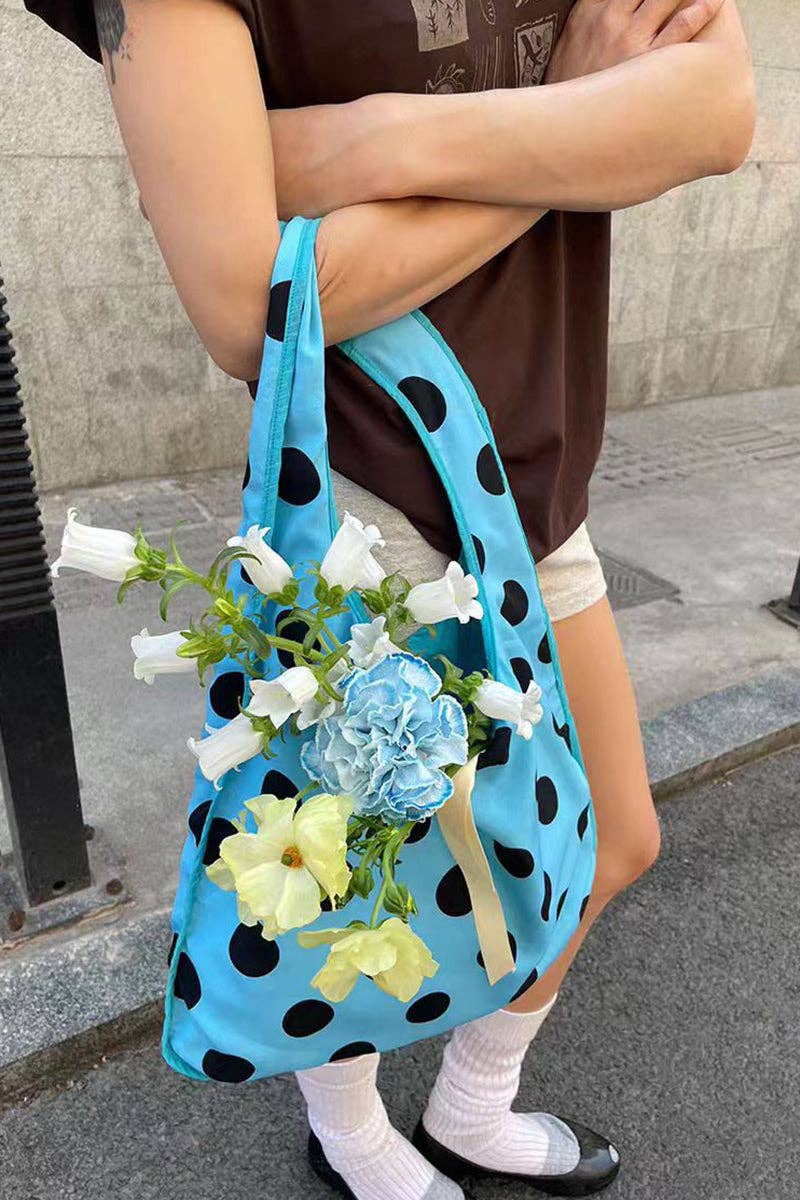 Soli Echo - Polka Dot Tote Bag