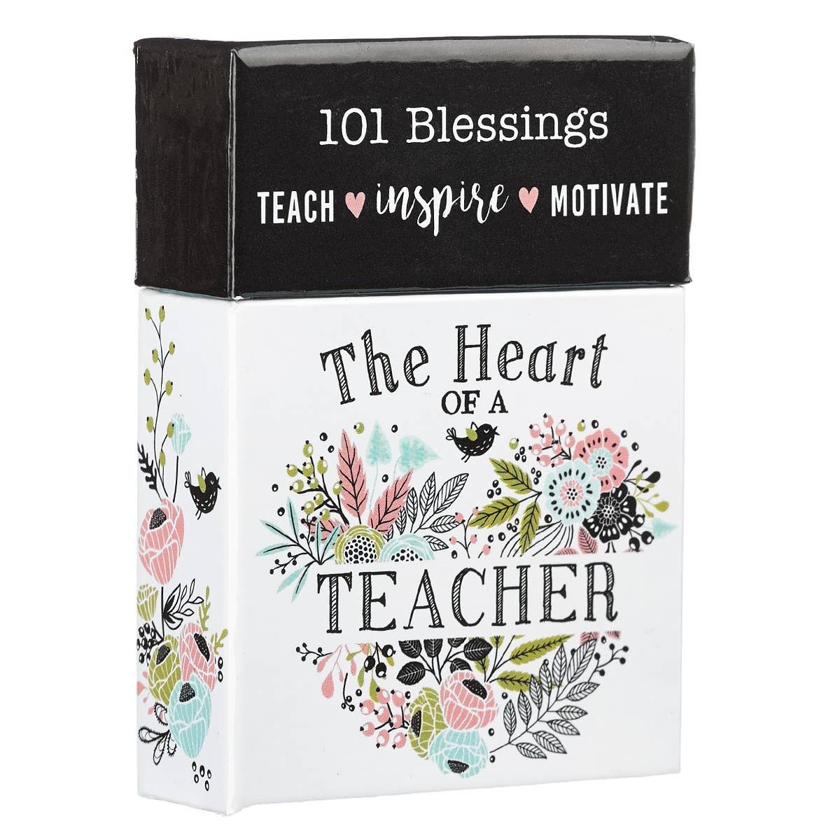 Christian Art Gifts - Box of Blessings Heart of a Teacher