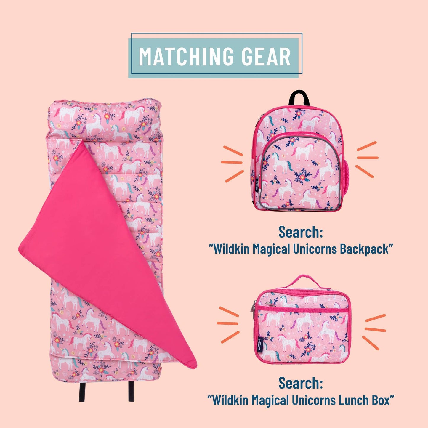 Wildkin - Magical Unicorns Original Nap Mat