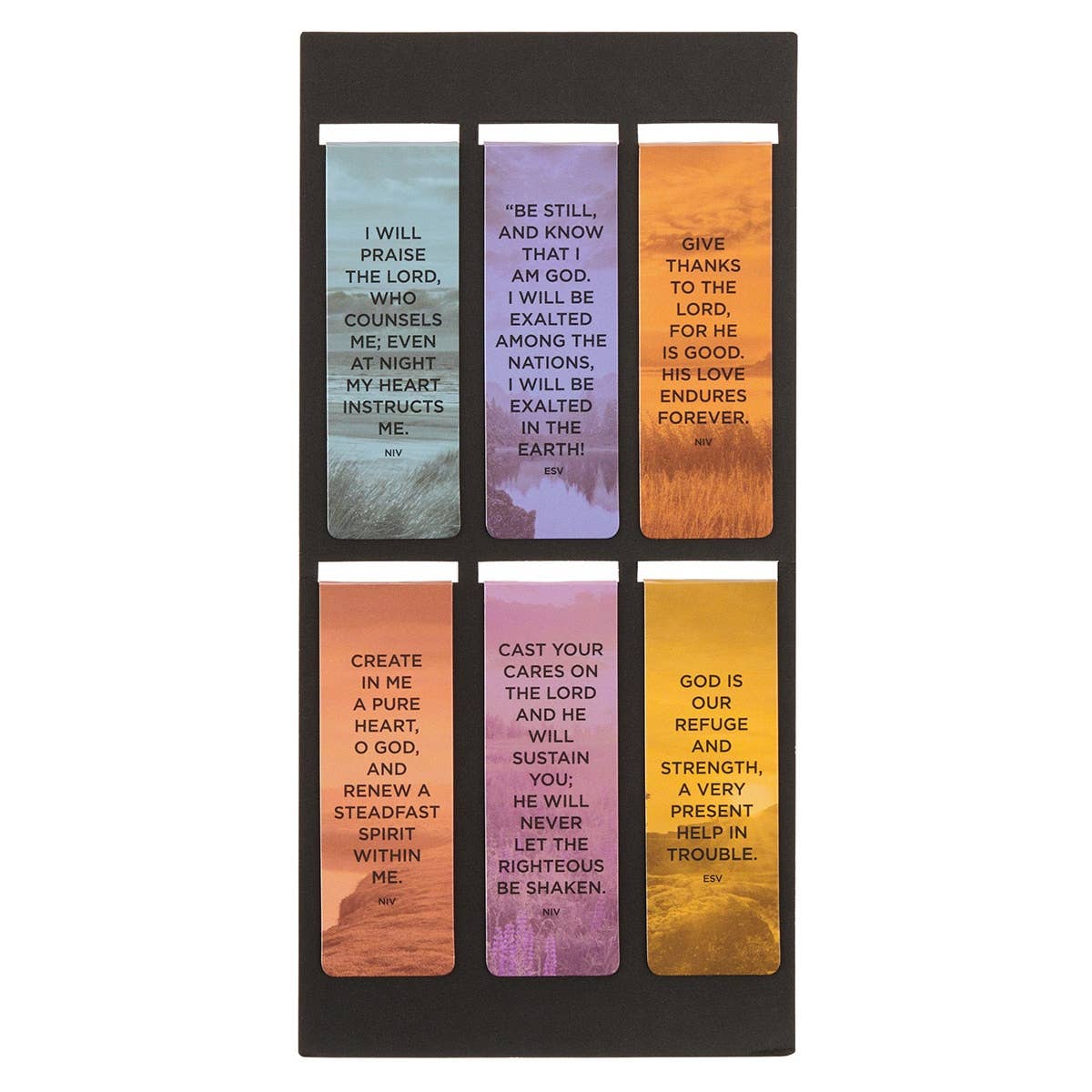 Christian Art Gifts - Magnetic Bookmark set Scenic