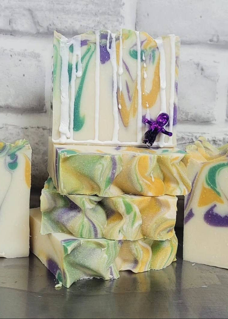 King Cake Artisan Soap